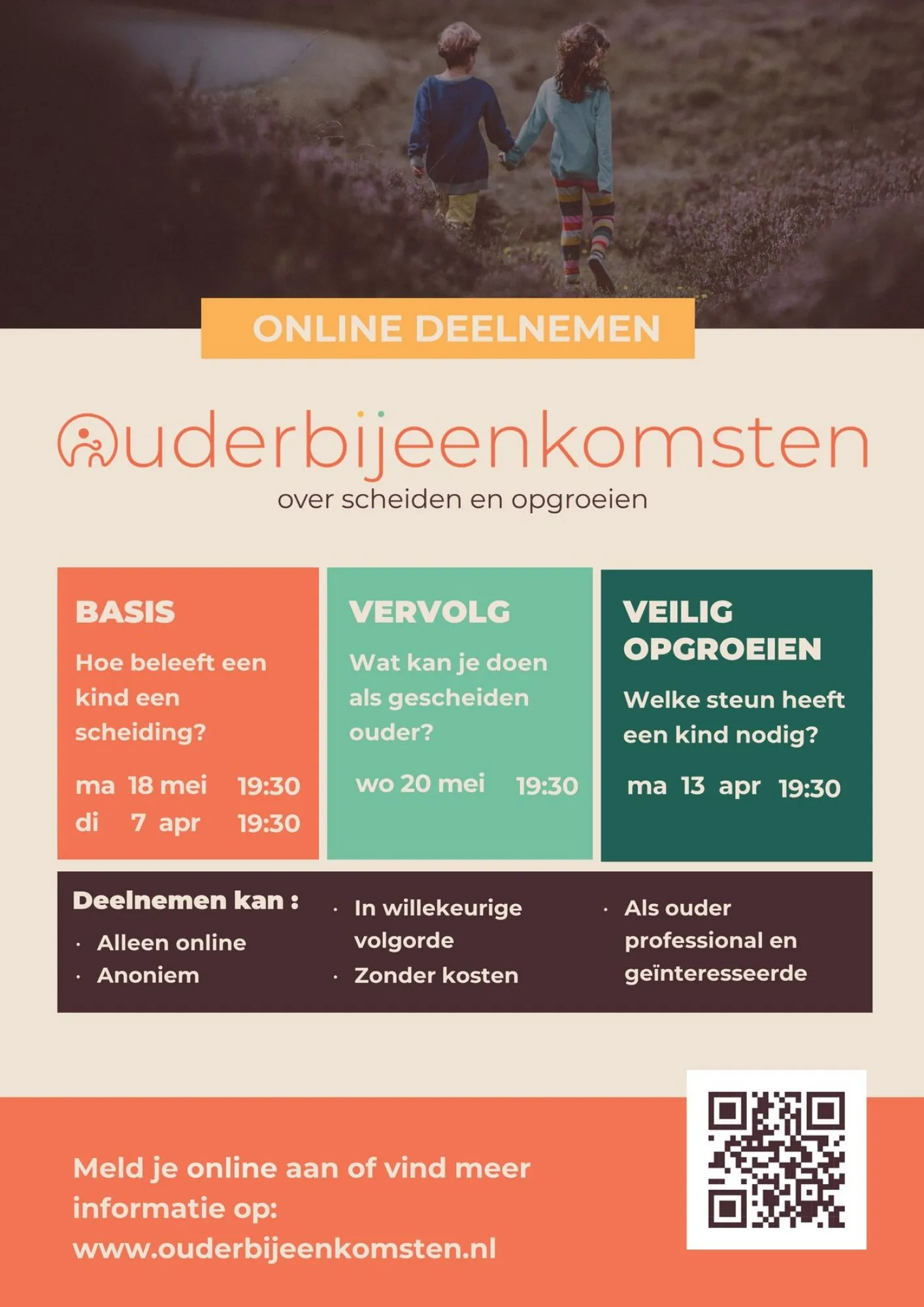 Online Ouderbijeenkomsten April